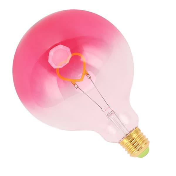Dekorativ LED Pære - SHIPENOPHY - E27 Pære - 2W - Gradient Pink - Dæmpbar (YJD)