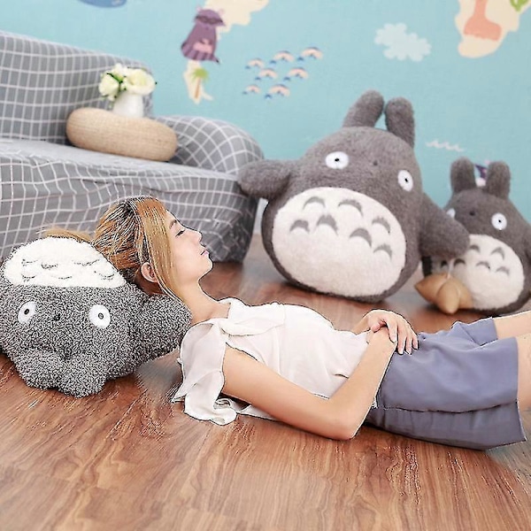 20-70cm Stor Myk Totoro Kosedyr Tegneserie Tonari No Totoro Plysj Pute Søt Fyllte Dukker For Barn Jenter Bursdagsgaver_v (YJD) 20cm