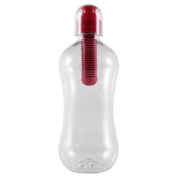 550ml Utomhus Vattenflaska med Filter, Röd[YJD]