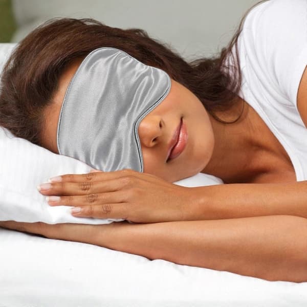 Bekvämt set med sovmask och hårband för hemmabruk 3 st [YJD]