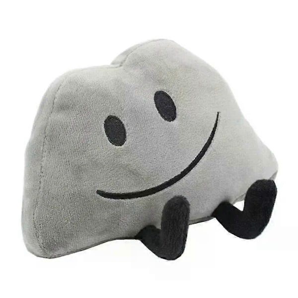 HaKeLai Ny BFDI Battle For Dream Island Plyschleksak Gosedjur Mjukt Djur X Siffror Blintz Block Markör Penna Häftapparat Pommes Frites Gåvor[YJD] Stone 15cm