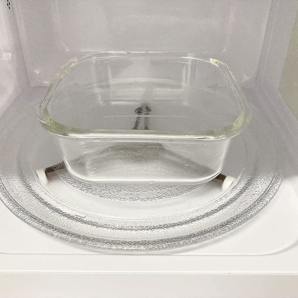 Triangelformad bricka, hållarfäste för mikrovågsbrickor, roterande ring för mikrovågsugn, för 24,5 cm mikrovågsdelar Platt glasplatta