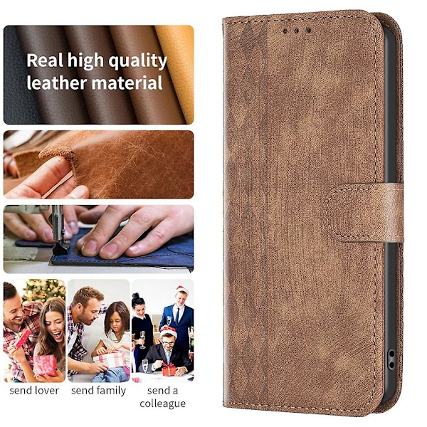 Til Samsung Galaxy A23 4G/A23 5G (Global Version)/M23 5G/M13 4G/F23 5G Telefonetui Tegnebog Mønster Sta[HK] Brown Style C Samsung Galaxy A23 4G