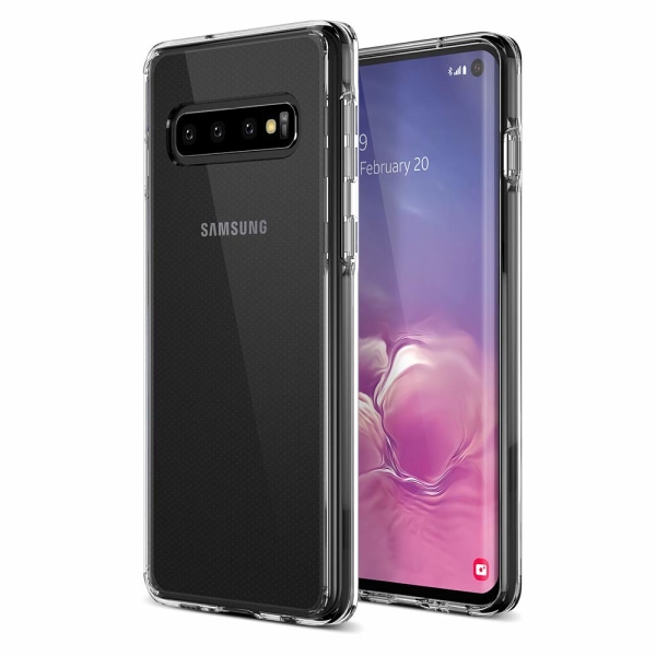 Genomskinlig Silikon Skal för Galaxy S10