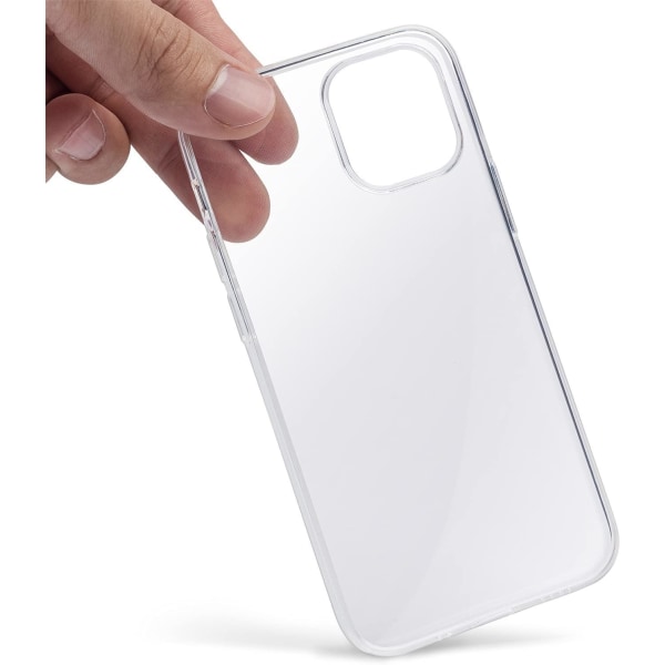 Silikonskal för iPhone 13 Mini Transparent Transparent
