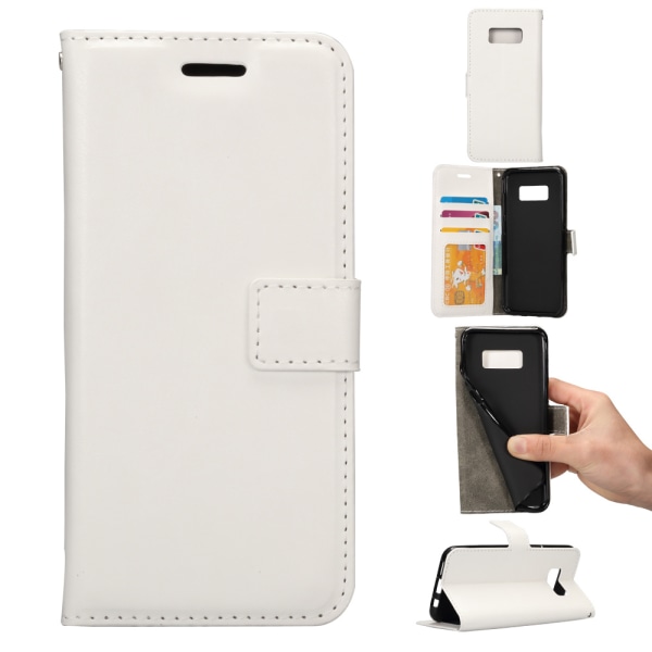 Plånbok för Samsung Galaxy S8 Vit