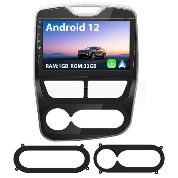 AWESAFE Android 12 bilradio för Renault Clio IV (2012-2016) med 1GB+32GB 10.1''-skärm Carplay Android Auto GPS WiFi Bluetooth RDS