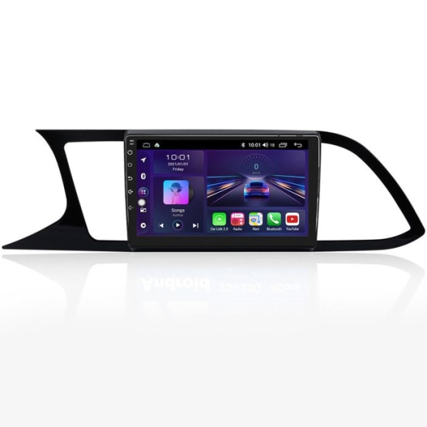 AWESAFE Android 12 bilradio för Seat Leon MK3 (2012-2020) 1GB + 32GB 9-tums pekskärm med Carplay Android Auto GPS WiFi