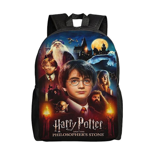 Barn Harry Potter Ryggsäck 3D Print Cartoon Anime Ryggsäckar Tonåringar Ryggsäck Pojkar Och Flickor Skolväska 16.1 X 11.8 X 4.5inches