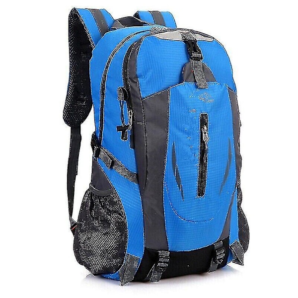40L Stor Vattentät Ryggsäck Camping Vandring Promenader Utomhus Resa Ryggsäck Orange