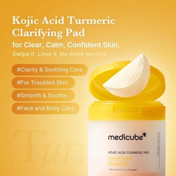 Medicube Zero Pore Pad – 2.0 dobbelttekstureret med AHA/BHA til eksfoliering – 100 puder