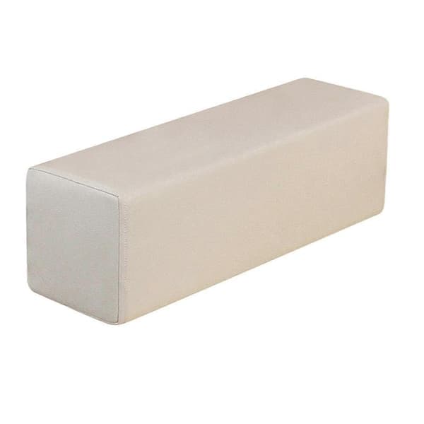 Sofaer Armlene Pute Sofa Armlene med Avtakbart Vaskbart Putetrekk Korsrygg Beige Beige