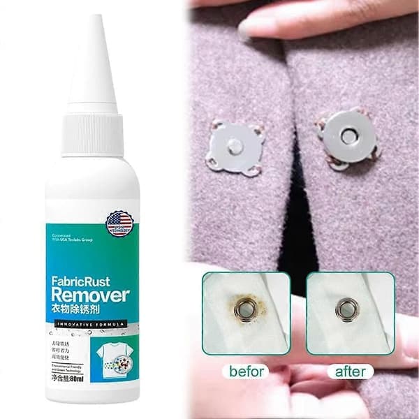 Tøyvask Rustfjerner Klær Rengjøringsmiddel, Klær Kaffeflekker Daglig Rengjøring Rustfjerner-80ml 2 STK 2PCS