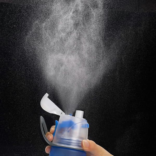 Dricks- och dimspruta, unik dimlåsdesign, bärbar läckagesäker spraykopp, 450 ml