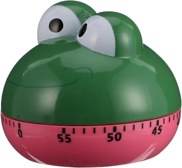 2 stk. Mekanisk Timer Opptrekkstimer Kjøkkenalarm Timer Kokt Egg Timer Digital Timer Søt Dyre Timer