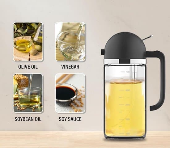 Olivenolieflaske 2-i-1 Oliediffuser Spray med Hældetud 500ml BBQ Køkken Madlavning [Ho]