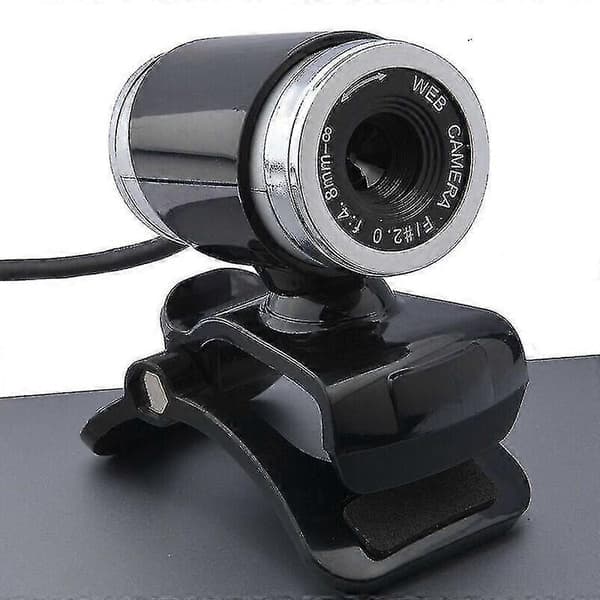 Til pc bærbar stationær HD webcam USB computer webkamera video med mikrofon
