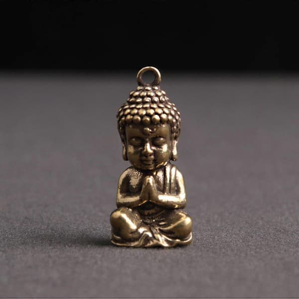 Shakyamuni Buddha Statue Mini Bronze Buddha Statue Boligindretning