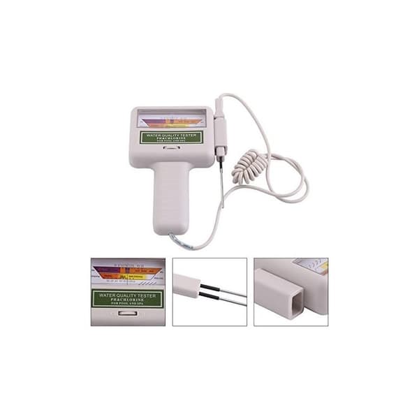 Automatisk pH-tester, klor-pH-meter, digital vandanalysemåler, specielt til swimmingpools, spabade og akvarier