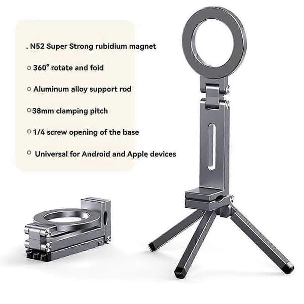 360 roterende flytelefonholder foldbart stativ til 16, 15 til 16, 15