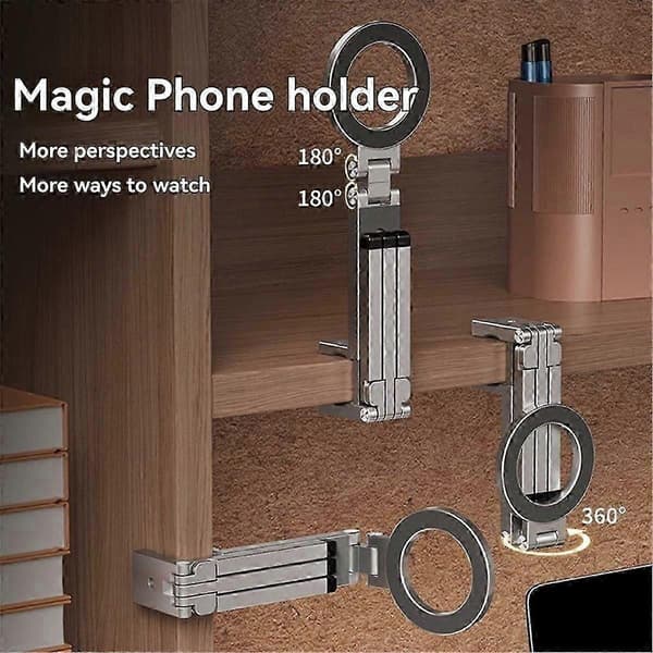 360 roterende flytelefonholder foldbart stativ til 16, 15 til 16, 15