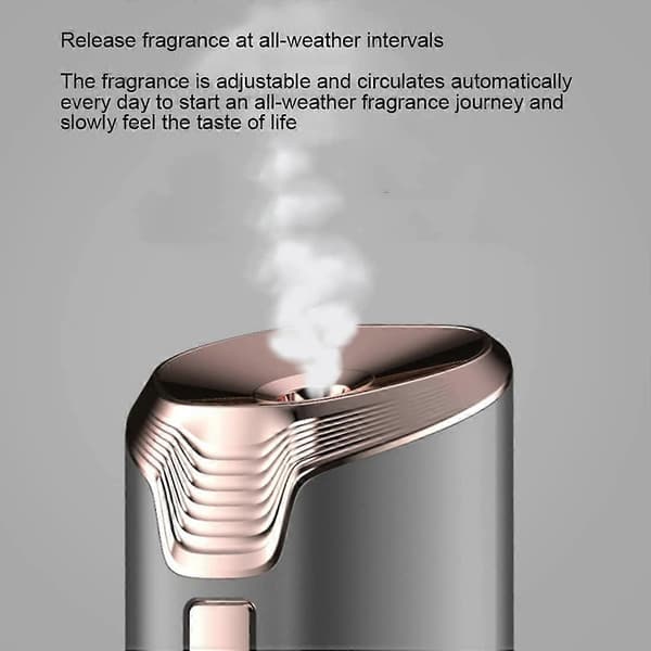 Automatisk Spray Doft Aromaterapi Maskin Hushålls Parfym Maskin Toalett Deodorant Renande Diffuser Grå