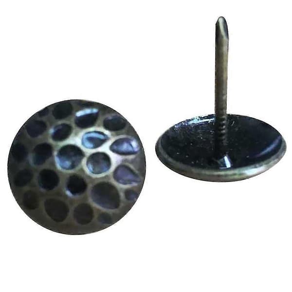 100 X prickar möbelnitar spikar möbeldekor brons dubbar stift 19*20mm
