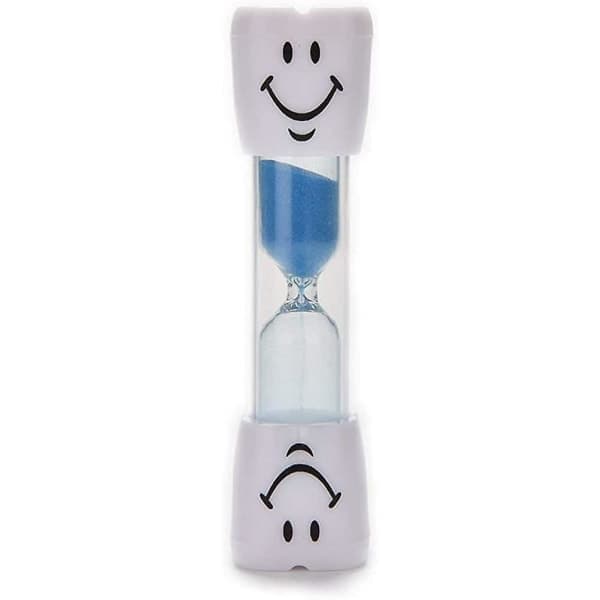 3-pak børnetimer til børn, 2-minutters smil timeglas, timeglas