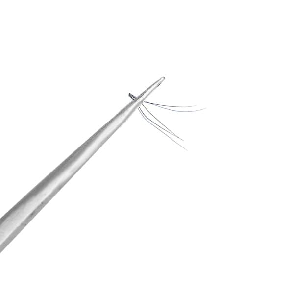 Sininen tekoripsimeikki, klusteri 0.05C, pidennykset, vartetut tekoripset (13mm)