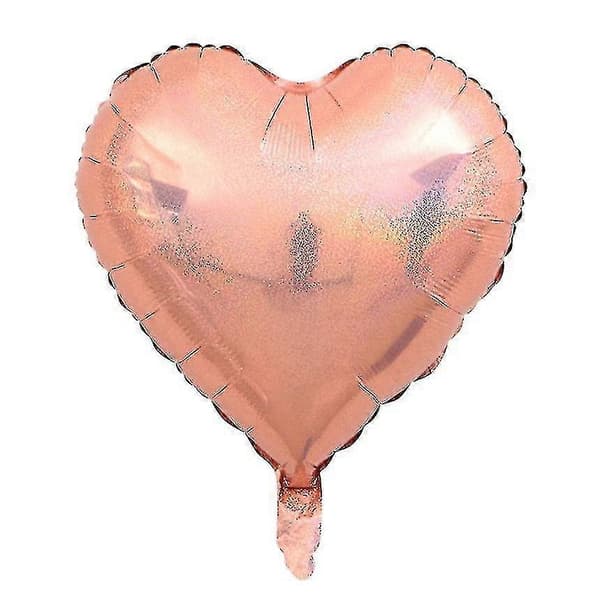 18 tommer laserhjerteballon til Valentinsdag frieri bryllup