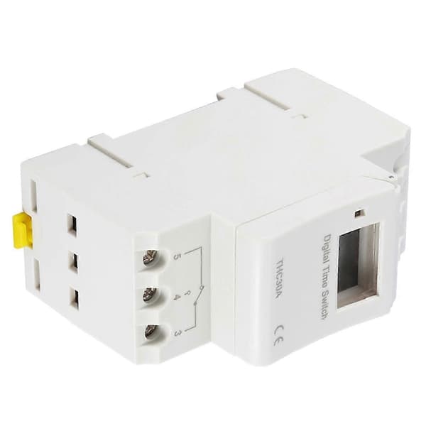 THC 30A Digital Timerbryter Programmerbar Elektronisk Tidskontrollbryter (220V)