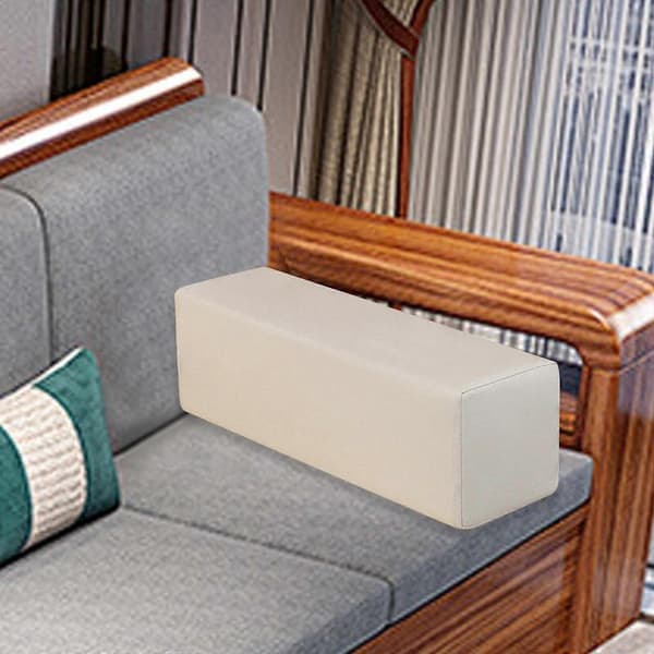 Sofaer Armlene Pute Sofa Armlene med Avtakbart Vaskbart Putetrekk Korsrygg Beige Beige