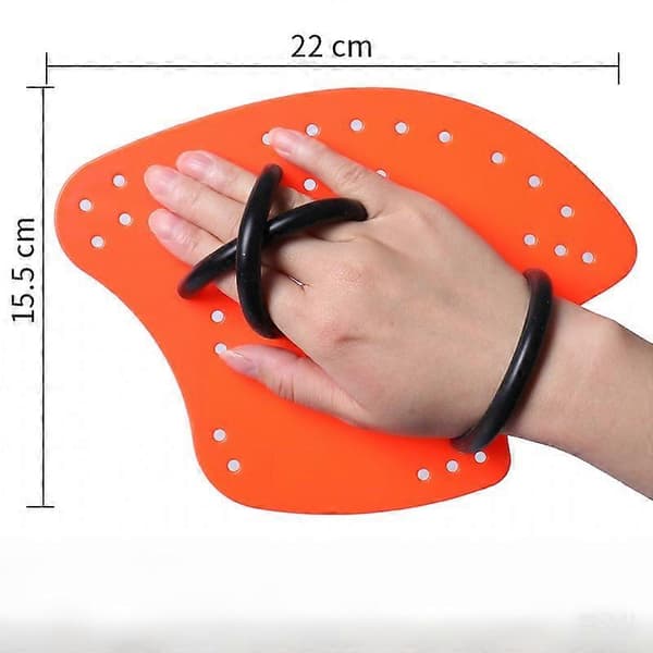 Tyr Catalyst 2 Svømmetrænings Håndplader orange M
