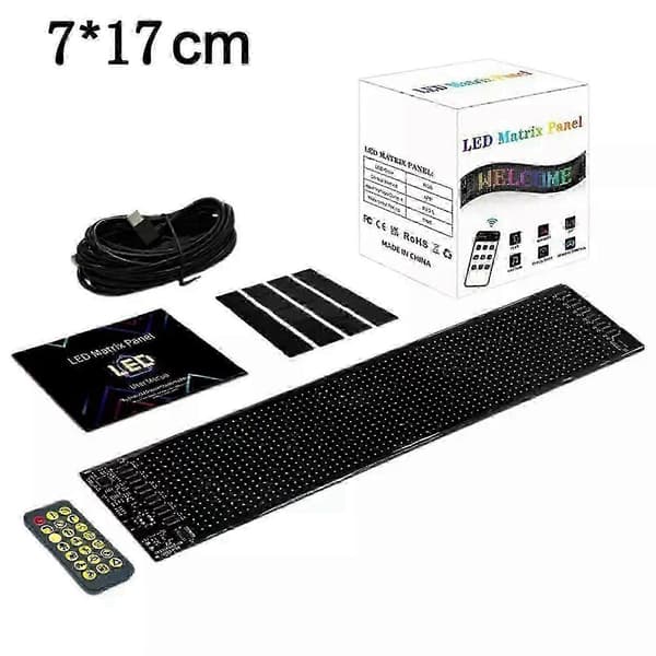 Lastebilspesifikk Devil's Eye LED-skjerm Biløye Lastebil LED 7cm*17.3cm