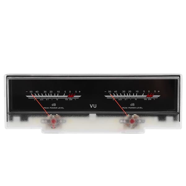 P78WTCOG Dobbelt DB-stik VU-meter, lydniveauindikator med baggrundsbelysning