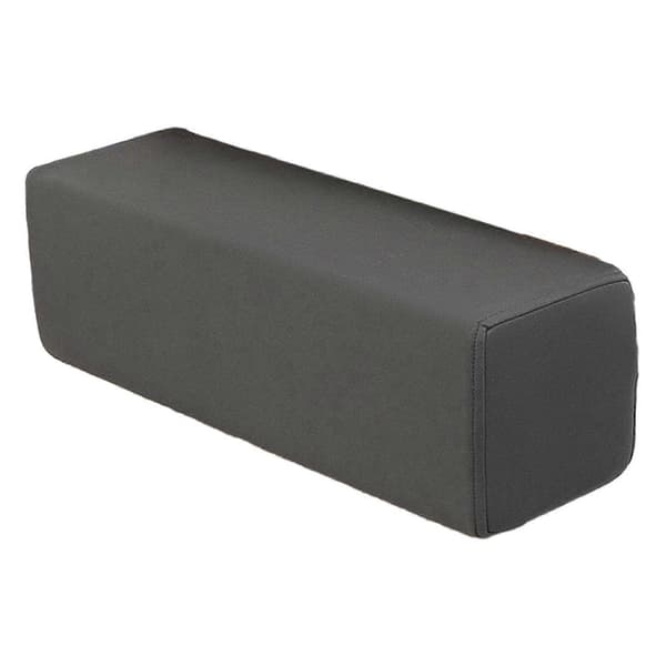 Sofa Armlæn Pude Slidstærkt Lynlås Design Rektangulær Premium Dark Gray