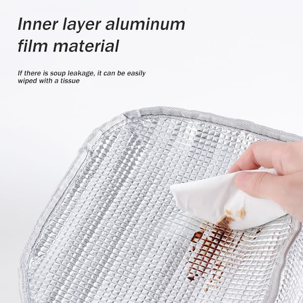 Aluminiumsfolie fortykket mulepose - Sort kationisk