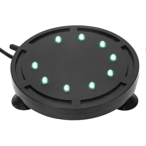 LED Boble Stein Akvarium Luftpumpe Oksygen Diffuser med EU Plugg, 100-220V