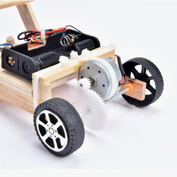 Kugghjul - 72 delar - Plast - Slitstarka - DIY Robotmodellering - Blandade