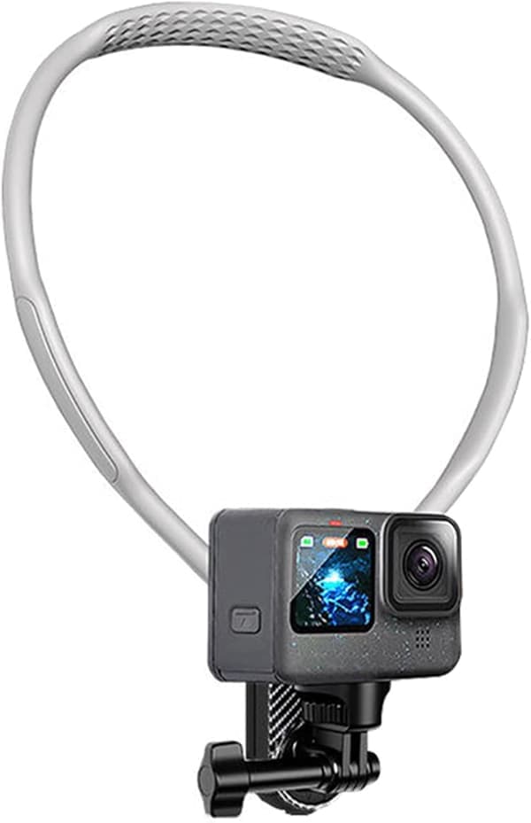 Magnetisk halsmontering til smartphone justerbare stropper Jogging Cykling Kameramontering [Ho]