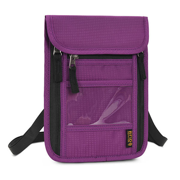Paspose håndbagage-lilla