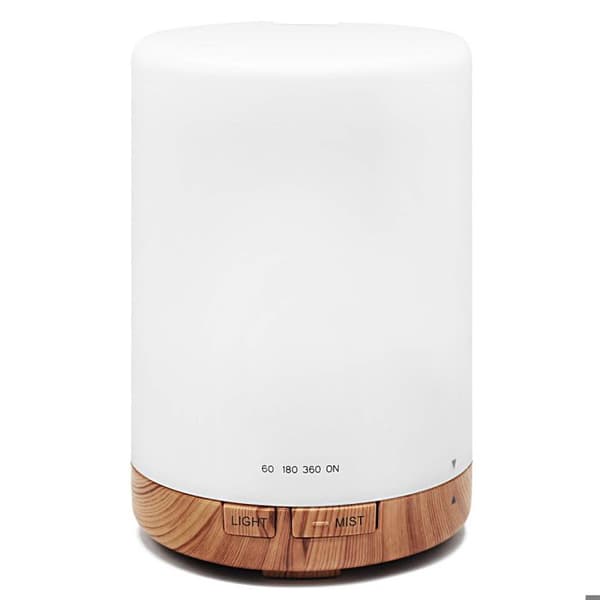 Aromadiffuser, æterisk oliediffuser, BPA-fri aromaterapi-luftfugter til soveværelse, kontor, yoga, spa osv.