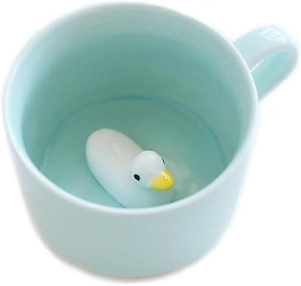 Kaffe Melk Te Keramiske Krus - 3D Dyr Morgenkopp Beste Gave til Morgen Drikke, og Bursdager, for Jenter Kvinner Gutter