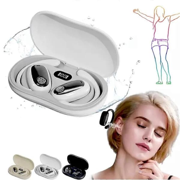 Sporty Hængeøre Bluetooth-øretelefoner, ikke-i-øret Bluetooth-headset complexion