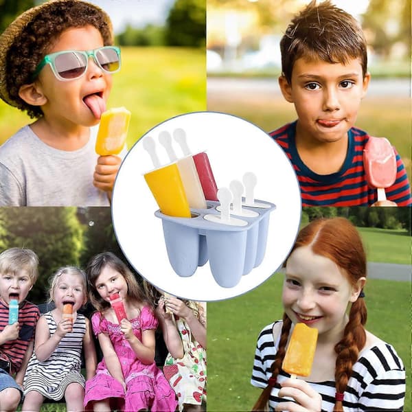 Isforme med pinde, genanvendelige ispindeforme, fødevaregodkendte isforme, isforme i silikone