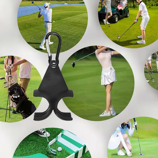 Golfboldholder med klips, golftilbehør, golfboldbærere, golfboldholdere, golfboldklips