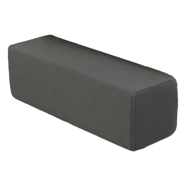 Sofa Armlæn Pude Slidstærkt Lynlås Design Rektangulær Premium Dark Gray