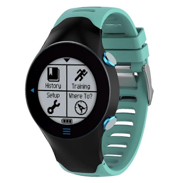 Silikonerem til Garmin Forerunner 610 Mintgrøn Mint Green