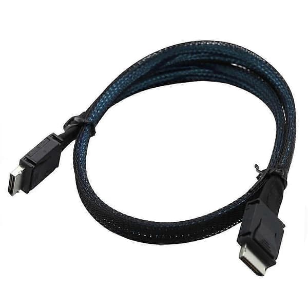 Til PCIe Oculink SFF 8611 4I til Mini SAS SFF-8611 4I Server Super Speed Kabel Dataforlænger Han til Han Overførselsledning