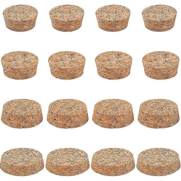 16 st 4 stilar korkflaskproppar flaskpropp vete 39~55x13~18mm 4st/stil